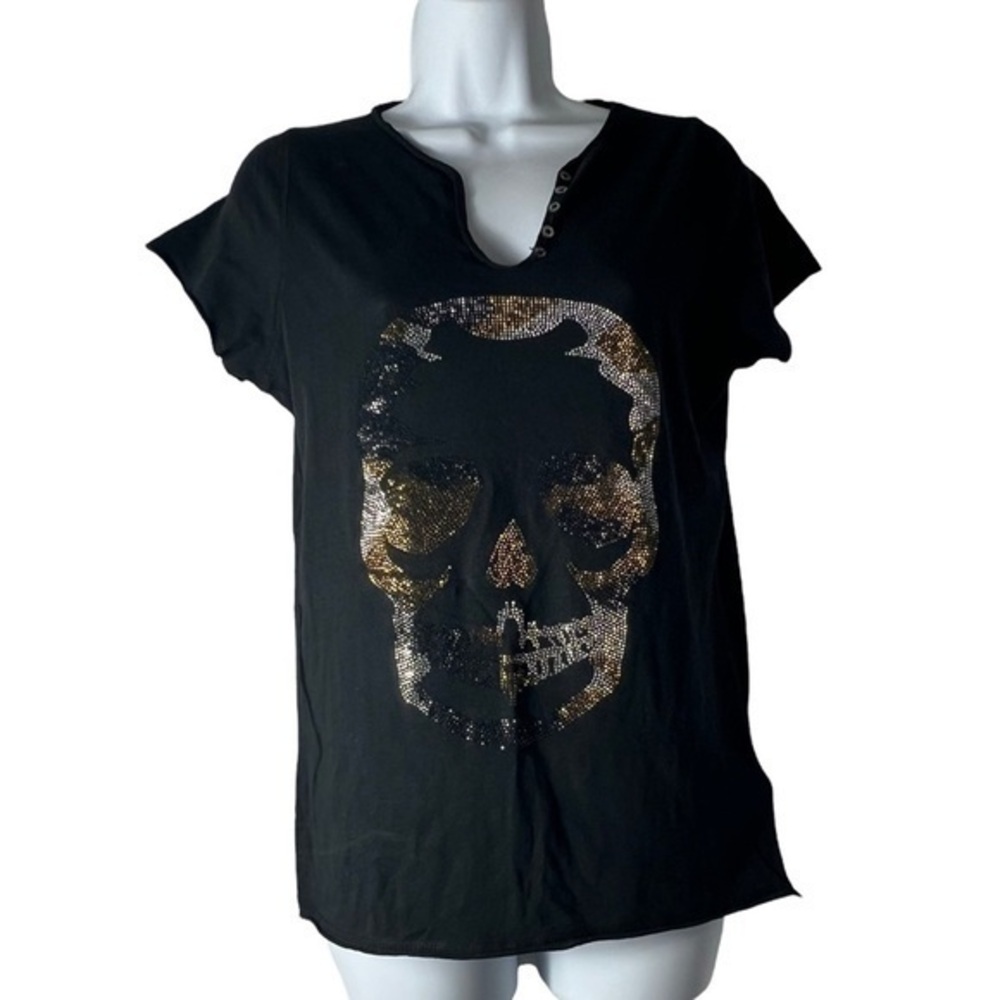 ZADIG & VOLTAIRE Tunisian Mc Skull Camo Crystal